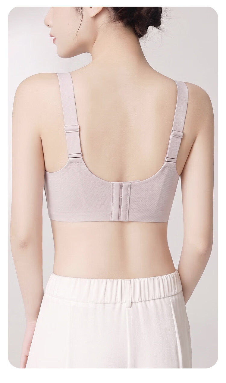 GRACEWELL Thin Breathable Seamless Invisible Bra Foundation for Sagging Underbust, Push-Up and Side Support Bra 18