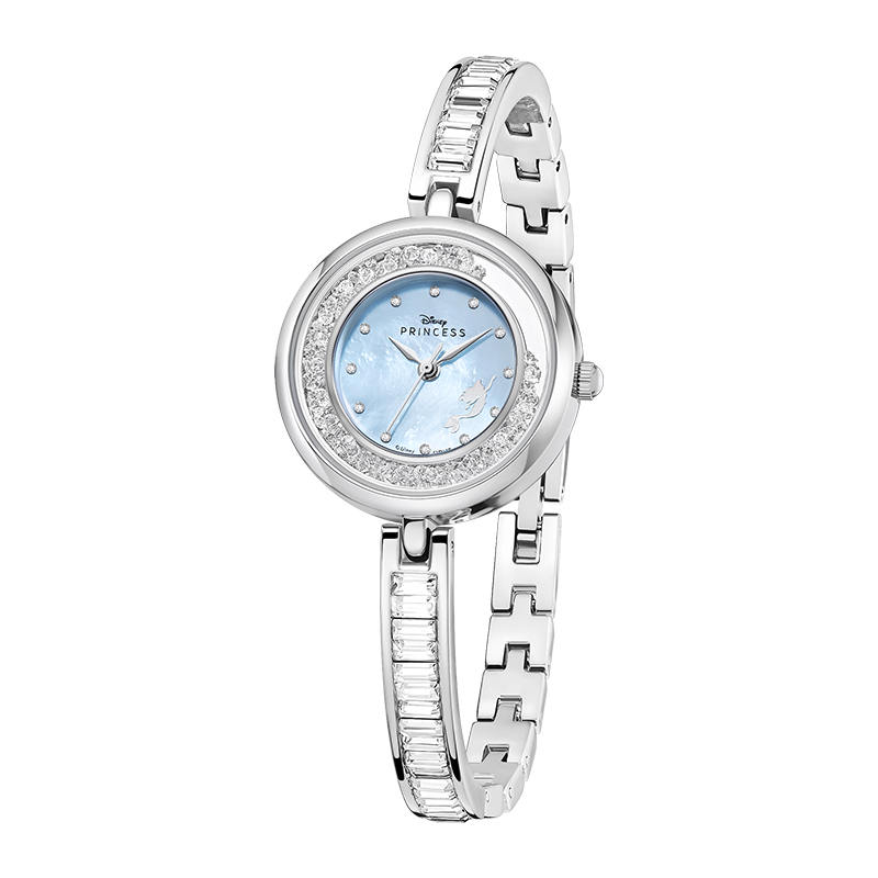 Disney Little Mermaid Princess Series Girls Watch Original Luxury Niche High-End Gift for Girlfriend and Best Friend Birthday Present