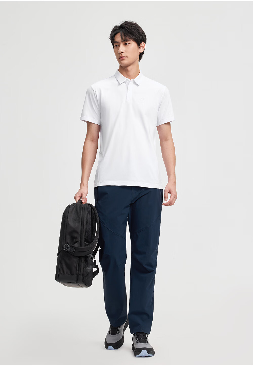 Toread Men's Quick-Dry Breathable Cotton-Feel Moisture-Wicking Polo Shirt Summer Business Commuting Casual Outdoor Sports Short Sleeve 12