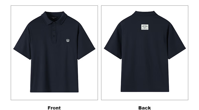 TonLion 2026 Summer New Men's Polo Shirt Short Sleeve Loose Casual Trendy Brand 17