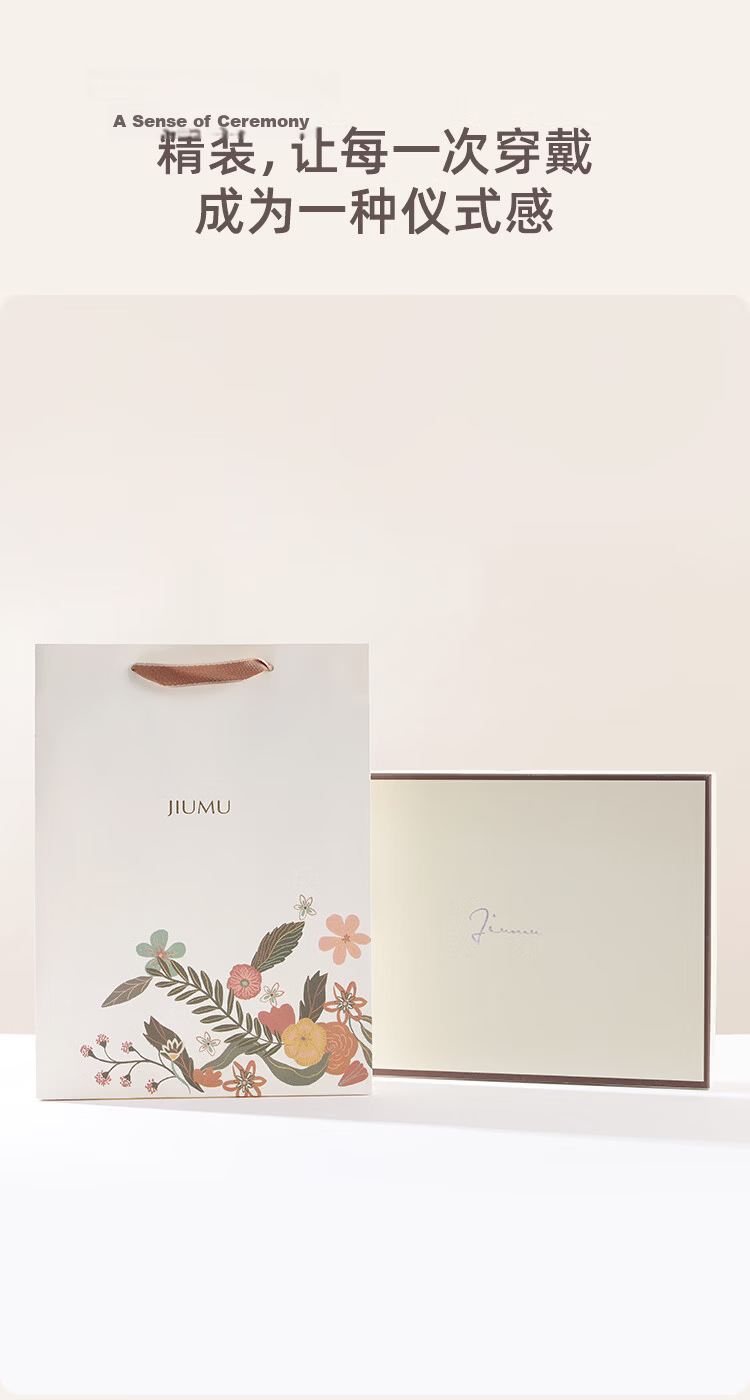 JIUMU Wool Four-Season Large Shawl, Women's Elegant Outer Wear, Summer Air-Conditioned Room Warm Scarf, Gift Box Set 3