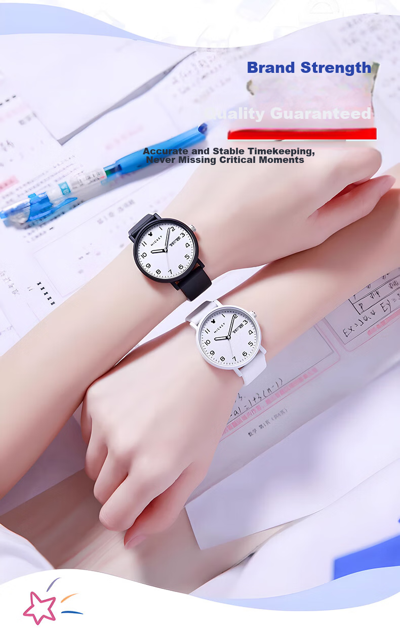 Disney Junior High School Girls Waterproof Electronic Watch for Students Ages 12-16 3