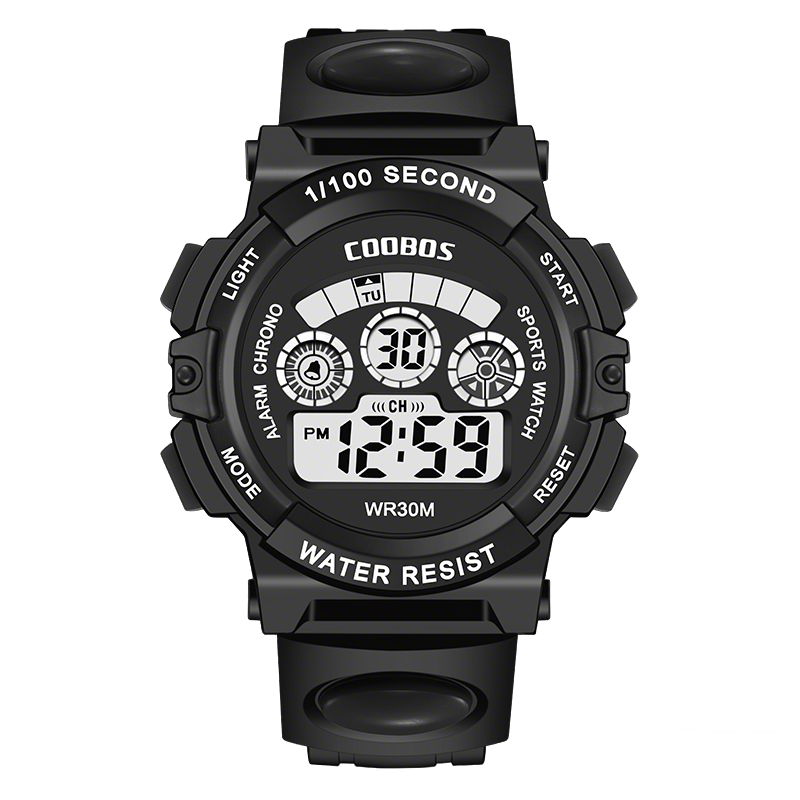 AELVO Electronic Watch for Middle and High School Students, Youth Boys Gift Sports Bracelet, Ages 12-18