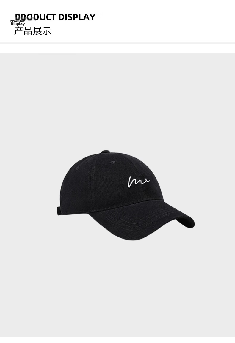 YUYULA Women's Hat 2026 New Fashion Baseball Cap Stylish High-Value Visor Sunshade Versatile Sun Hat 11
