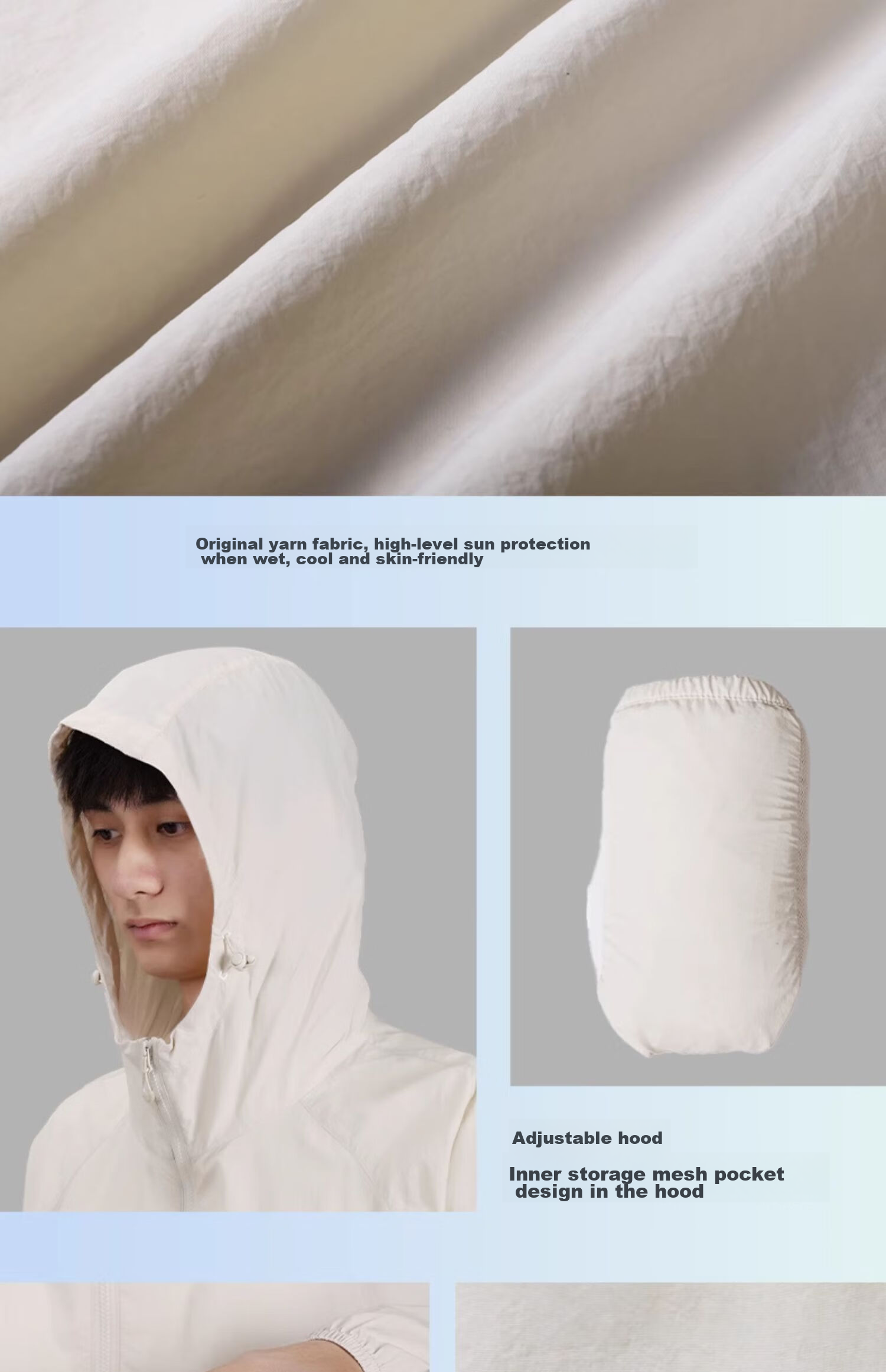 Camel Women's Mu Guang Sun Protection Jacket Unisex Lightweight Summer New Loose Breathable Cooling UV Protection Shirt 27