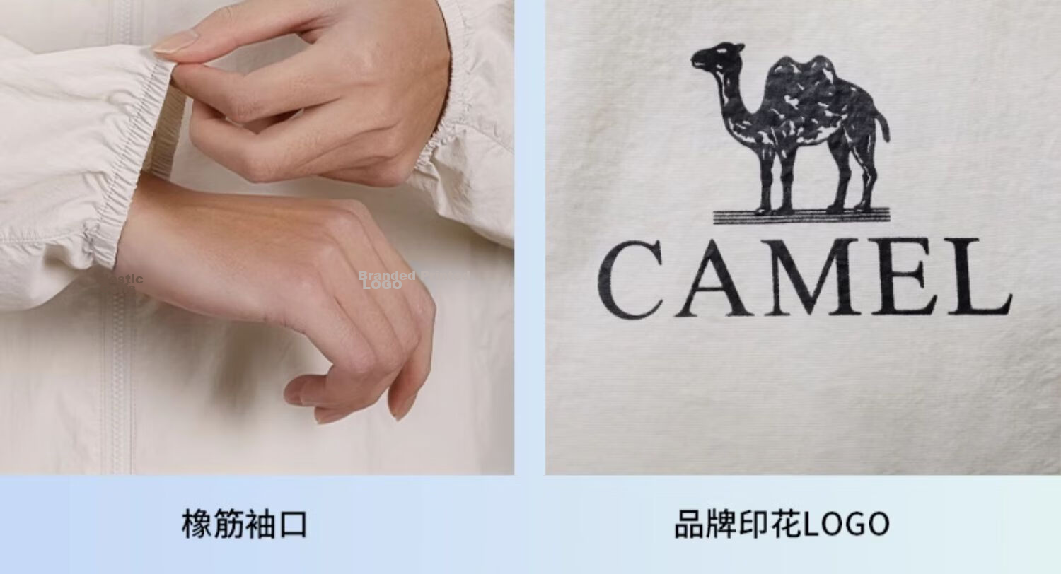 Camel Women's Mu Guang Sun Protection Jacket Unisex Lightweight Summer New Loose Breathable Cooling UV Protection Shirt 28