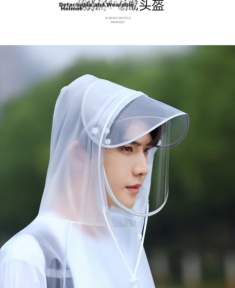 Beimei Bicycle Raincoat, One-Piece Full-Body Storm Protection, Cycling Wear for Delivery Riders, School Uniform for Middle School Students, Specialized Rain Poncho 9