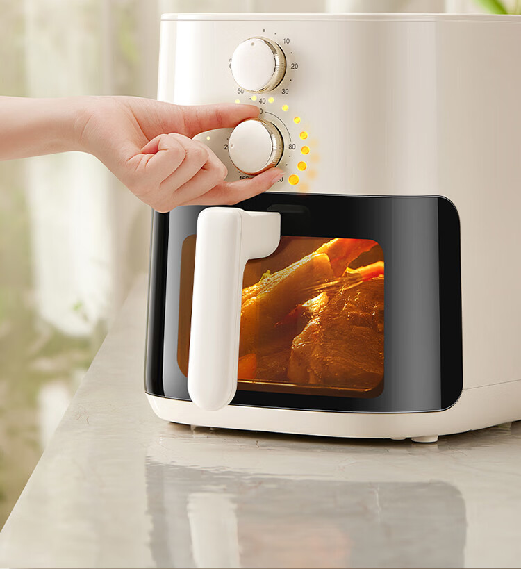 SUPOR No-Flip Air Fryer with Top And Bottom Views, Fully Automatic Steam And Bake All-In Machine for Home Use, 6L Large Capacity Metal Inner Electric Fryer, New Model KD60D876 16