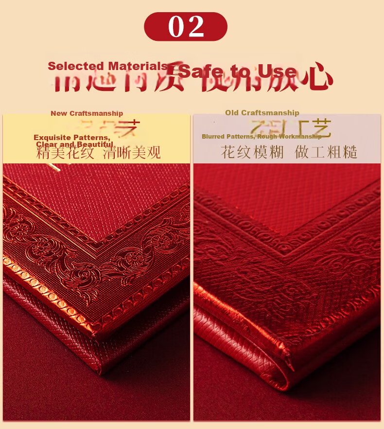Tianshun A4 Graduation Certificate Inner Pages with Gold Foil, 120g Paper, Printable Training Inner Pages, Customizable with Free Printing Template, Graduation Certificate Inner Pages Large A4-20 Sheets 8
