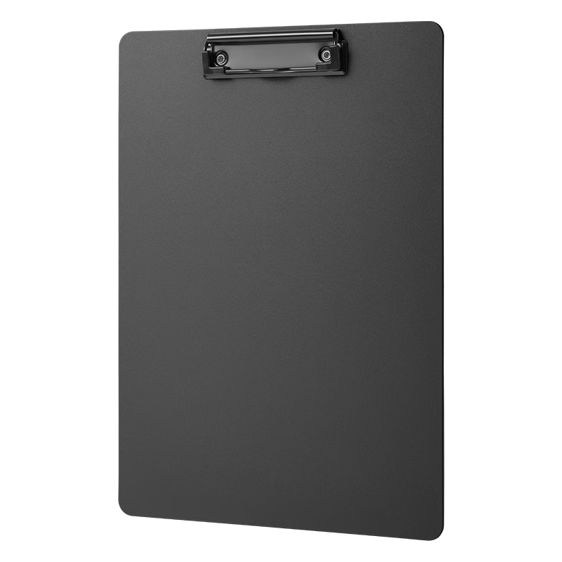 Deli A4 Writing Clipboard Folder Meeting Document Folder Writing Board Office Writing Pad Exam Paper Storage Clipboard Office Study PE122 Gray