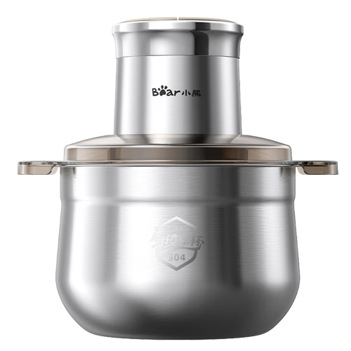 Bear Meat Grinder Household Small 2026 New Model Mince Machine Meat Mincer Multifunctional Grinder with 2.5L Spherical Steel Bowl K03V4