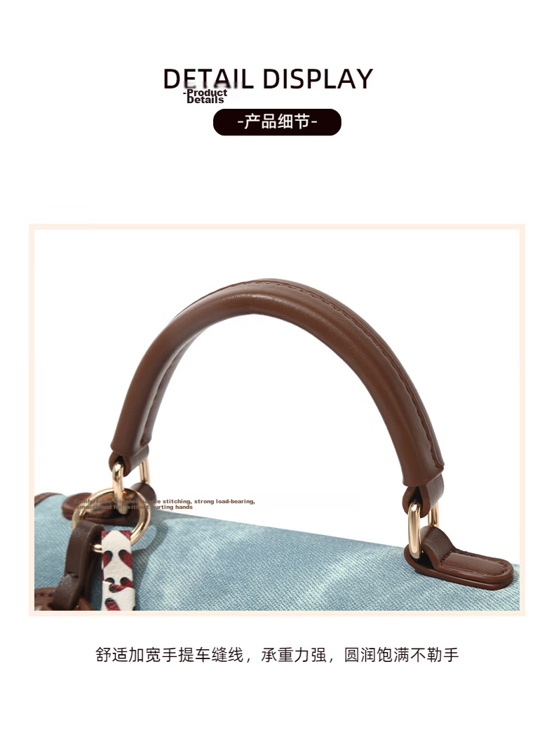 Disney Women's Bag 2026 New Small Niche High-End Handbag Crossbody Commuter Practical Birthday Gift for Girls 14