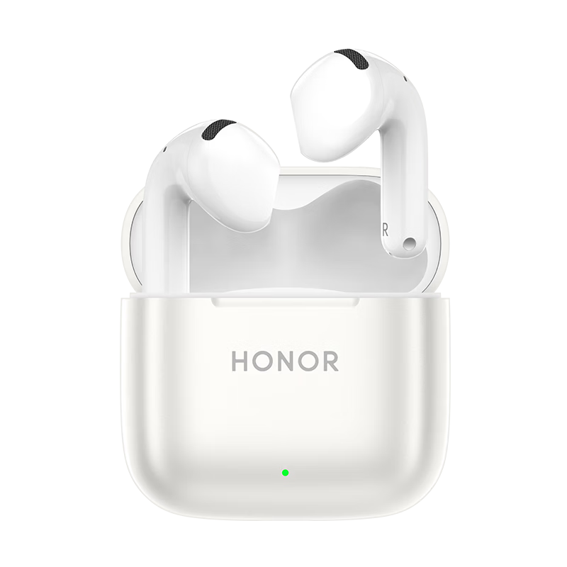 HONOR Earbuds 5e Active Noise Cancelling Bluetooth Earphones Moonlight White