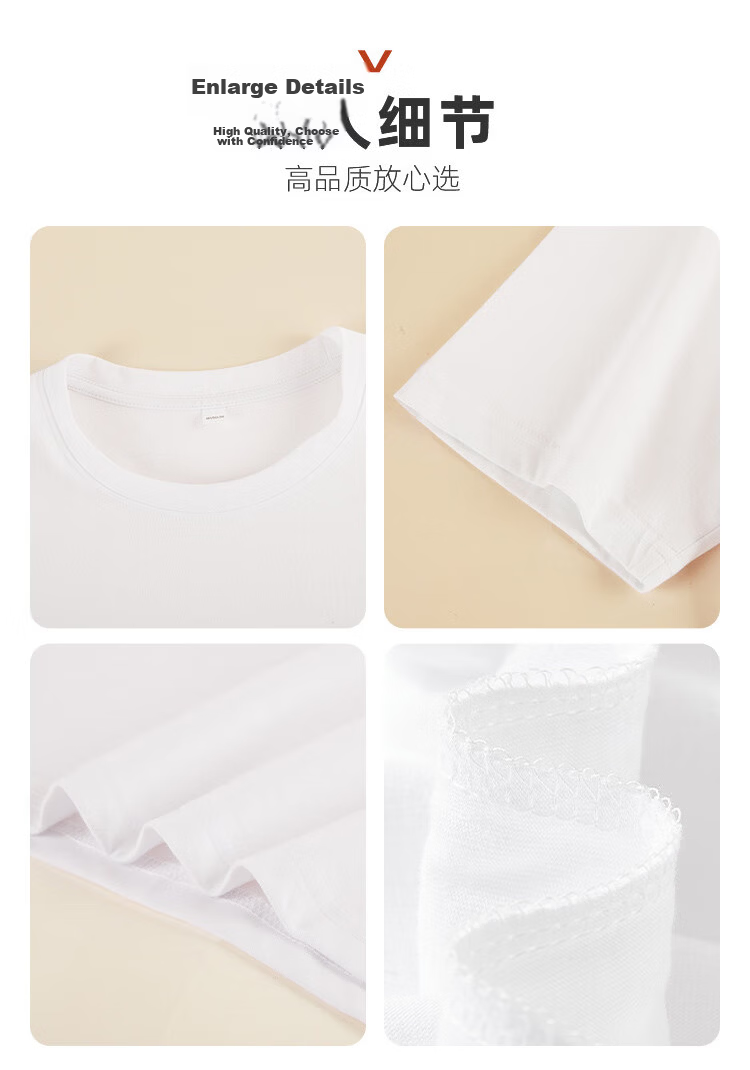 Urban Beauty Pure Cotton Short Sleeve T-Shirt Women Summer Loose Fashion Versatile Base Shirt Round Neck Slim Half Sleeve Top Black 3XL 8