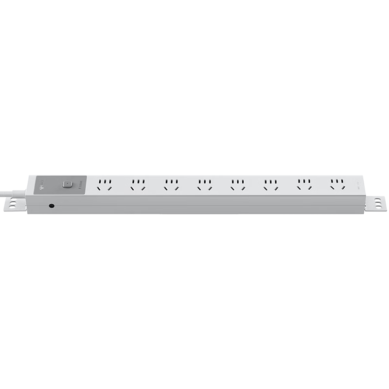 BULL Lightning Protection PDU Desktop Overload And Overpower Protection Under-Desk Gaming Cabinet Socket/power Strip/extension Cord/surge Protector, 8 Outlets with Master Switch, 1.8 Meters, GNE-P108ET