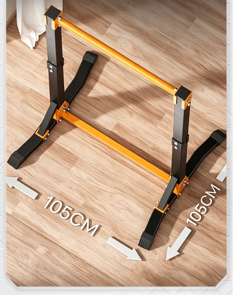 XTEP Home Pull-Up Bar Indoor Single and Double Bar Multifunctional Fitness Training Equipment for Men and Women Sports 16