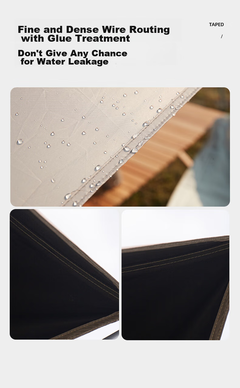 CAMEL Black Vinyl Canopy Tent Camping Shelter Easy Lazy Quick Setup Beach Sunshade 2025 New Model 4006 13