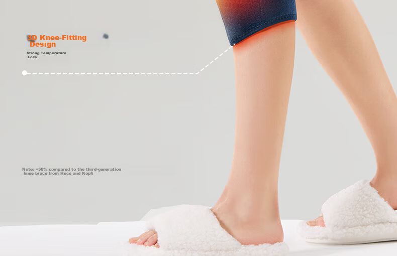 KeepFit Knee Massager Heat Pad Leg Massager Therapy Knee Pain Relief Synovitis Joint Pain Warmer Gift for Parents K20S 9