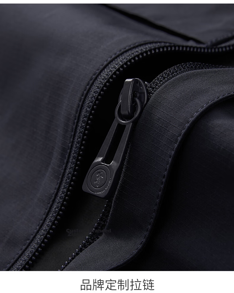 Dance with Wolves [Level 4 Waterproof] Hooded Jacket Men Commuter Easy Care Windproof Lightweight Outdoor Coat 101 Dark Navy S 16