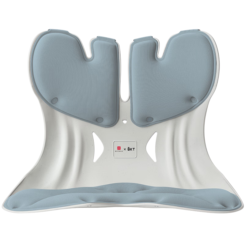 BKT Lumbar Support Cushion Office Chair Backrest Ergonomic Seat Cushion Comfortable for Long Sitting Gift for Elders