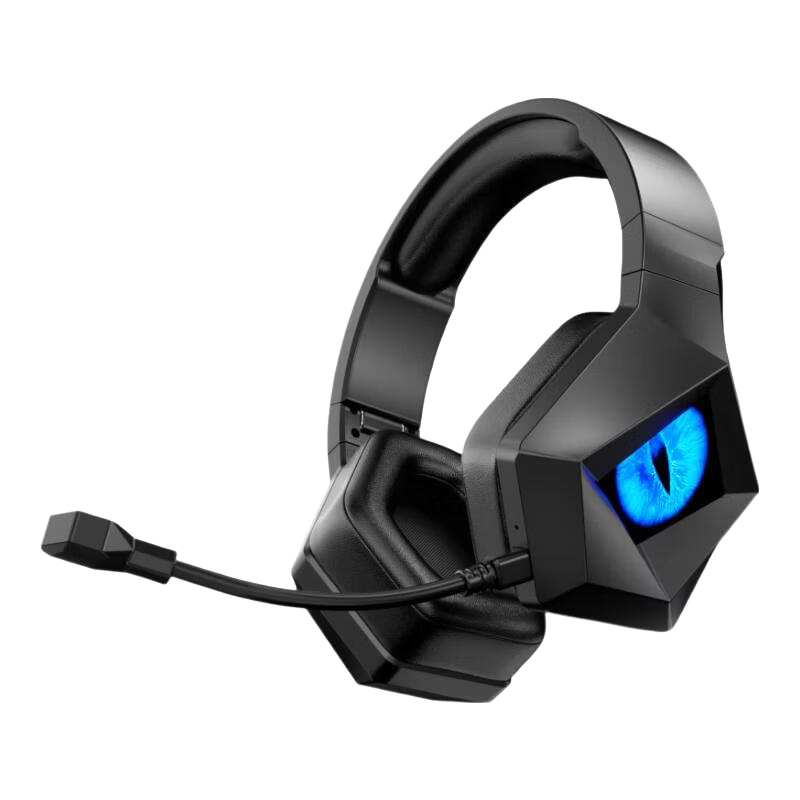 Taidu THS300 Anxiong Four-Mode Gaming Headset Bluetooth Wireless Over-Ear 7.1 Surround Sound Wired Esports Delta Fearless FPS Positional Audio Black