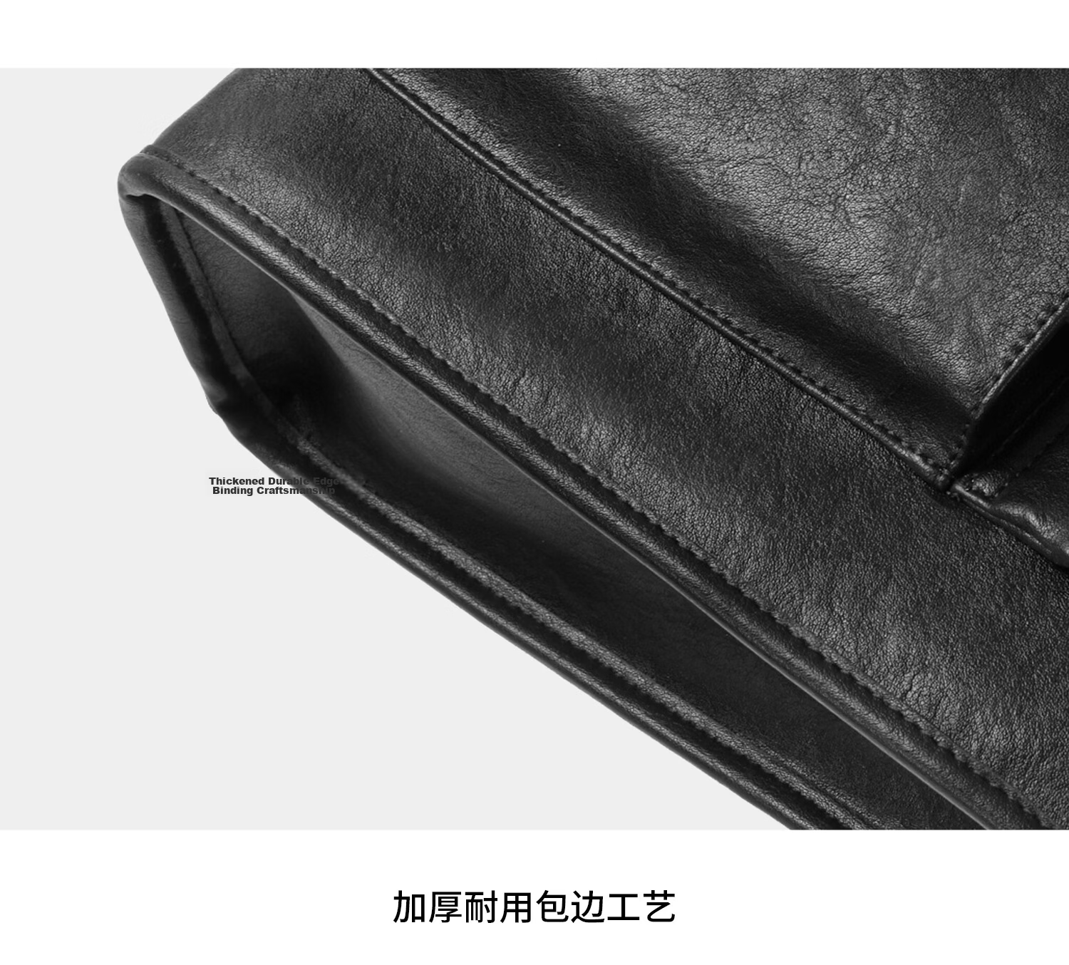 GOLF Business Briefcase Men's Handbag 14-inch Laptop Bag Multi-pocket Unisex Vintage Wrinkled Tote Bag 19