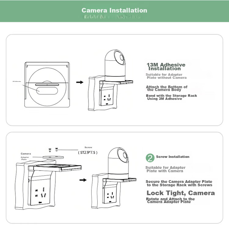 BULL Switch Socket Five-Hole Socket Camera Router Bracket Storage Rack Socket GTA03 Twilight White 18