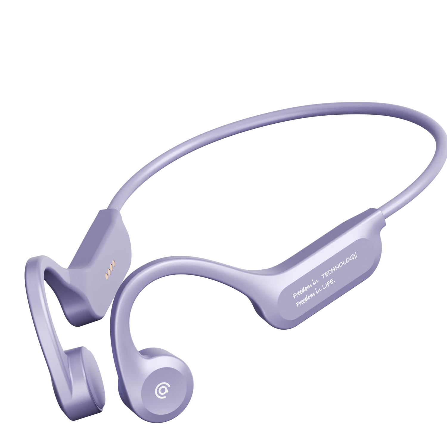 Aigo True Bone Conduction Sports 2026 Bluetooth Swimming Children's Earphones, IP68 Waterproof, 16GB Storage MP3, Open-Ear Hanging Ear for Marathon Cycling Running G03PRO Purple