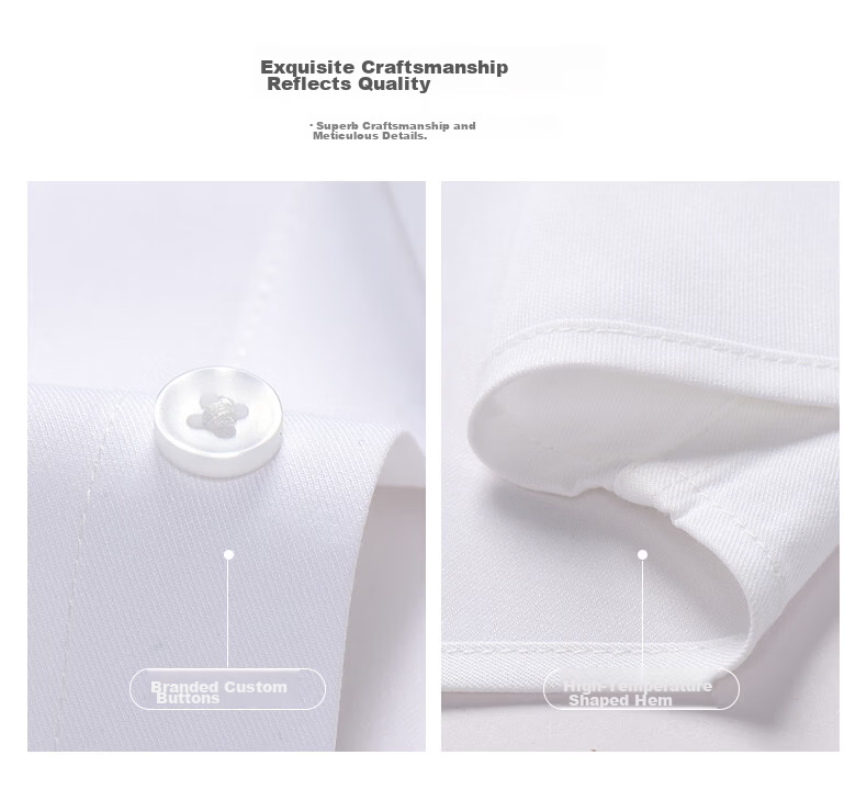 FIRS [Comfort Stretch Modal] Men's Short Sleeve Shirt Summer New Casual Business Wrinkle-Free Shirt Ivory White 38 5