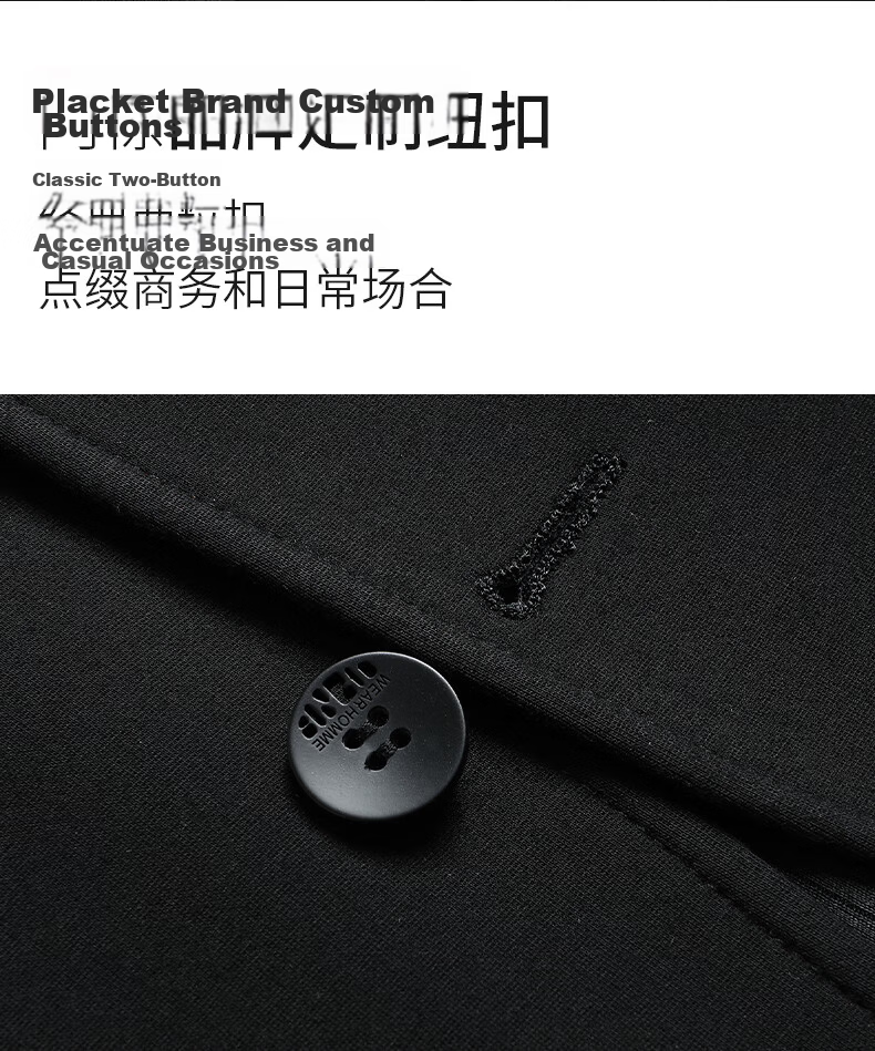 Shanshan Men's Knitted Blazer Spring Autumn New Business Casual Suit Jacket for Young and Middle-aged Interview Workwear 5