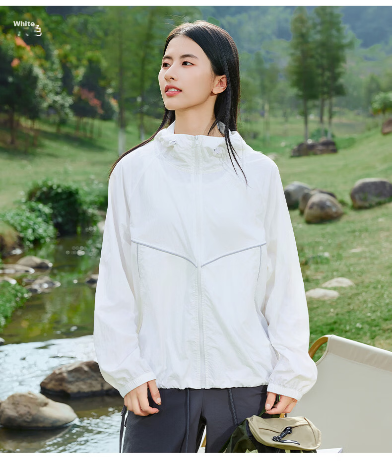 MJ STYLE Women's Casual Sun Protection Jacket 2026 Summer New Cool Loose Original Yarn UV Protection Outdoor Top 16