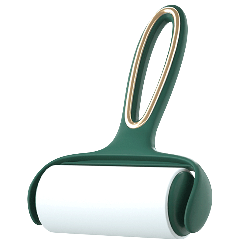 Juqi Premium Lint Roller 10CM 10 Rolls 600 Sheets Removable Sticky Dust Paper Pet Hair Remover for Cats and Dogs