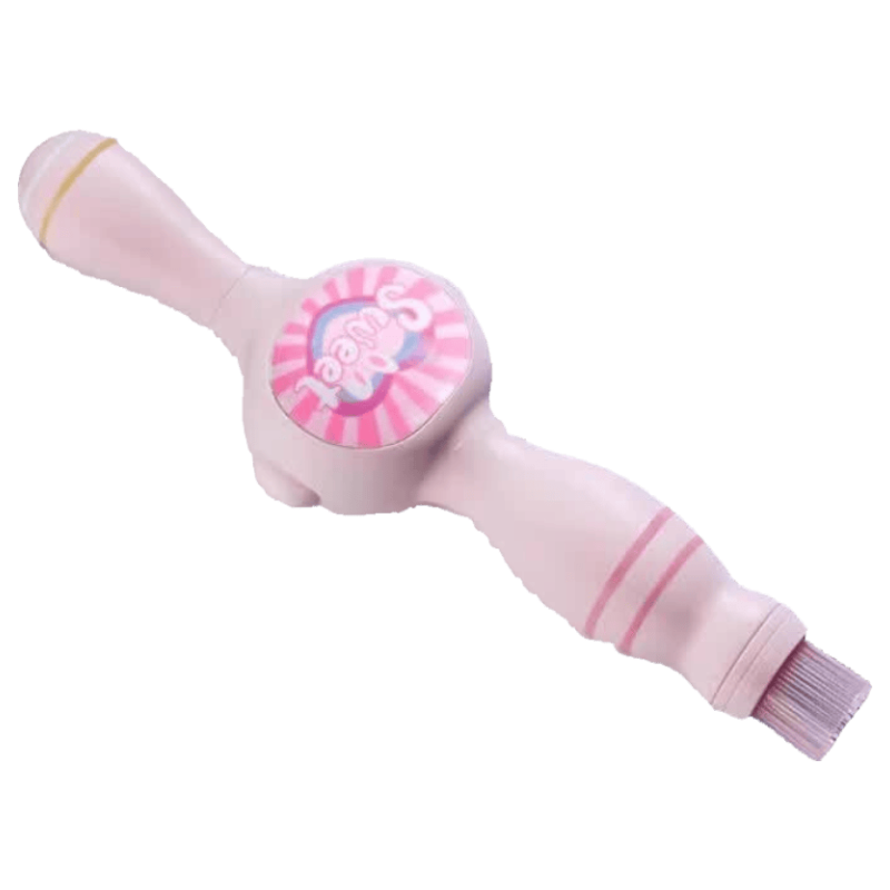 Shangmei Beibei Bubble Gun Magic Wand Bubble Machine Kids Toy for Boys and Girls Ages 3-6 Children's Day Gift