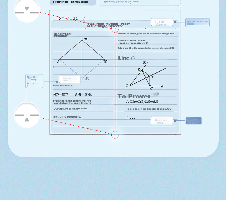M&G Stationery B5/60 Sheets Geography Notebook Subject Loose-leaf Spiral Notebook for Middle and High School Students Error Correction Homework Book 1pc ADJ27142-ZZ 34