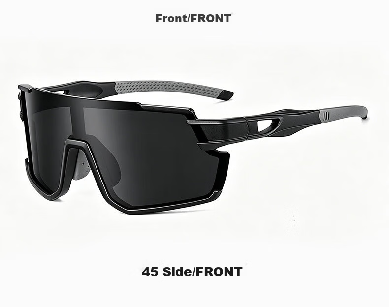 DRATRA Sports Cycling Glasses Unisex Windproof Marathon Protective Eyewear Bicycle Wind and Sand Sunglasses Father's Day Gift 16