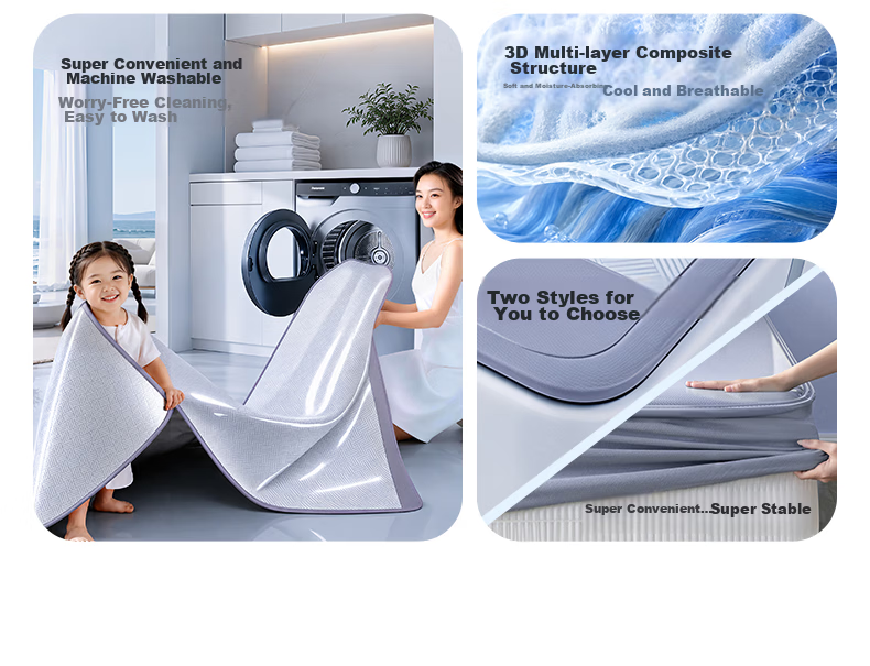Zhiguozhe [0 Formaldehyde 0 Odor] Ice Silk Cooling Mat 1.5x2.0m Summer Use 2026 New Foldable Bed Sheet 10