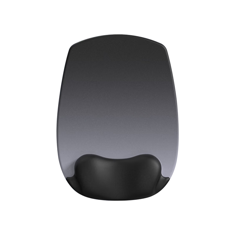 KPTE New Ergonomic Wrist Rest Mouse Pad Gradient Wrist Support Heart-Shaped Silicone Non-Slip Custom Blue Black for Women