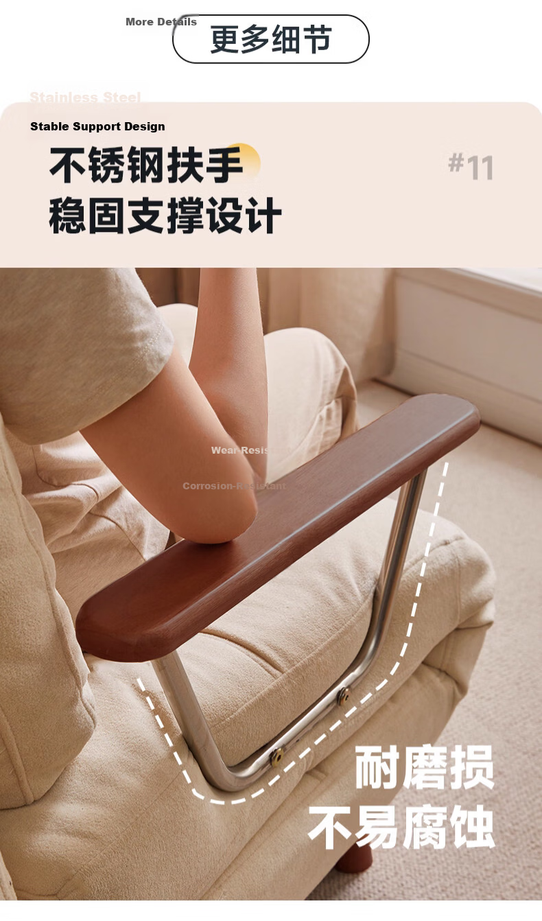 Jiayi Folding Sofa Bed 2026 New Model Dual-Use Small Apartment Single Bed Home Study Folding Bed 20