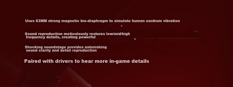 IKF V11 Pro 7.1 Quad-Mode Wireless Gaming Headset Over-Ear 7.1 Surround Sound Bluetooth Wired Esports Delta FPS Valorant Positioning Cranberry Red 55