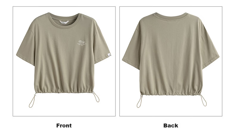 TonLion 2026 Summer Women's Printed Short Sleeve T-Shirt Casual Versatile Fashionable Minimalist Comfortable Women's Tee 15
