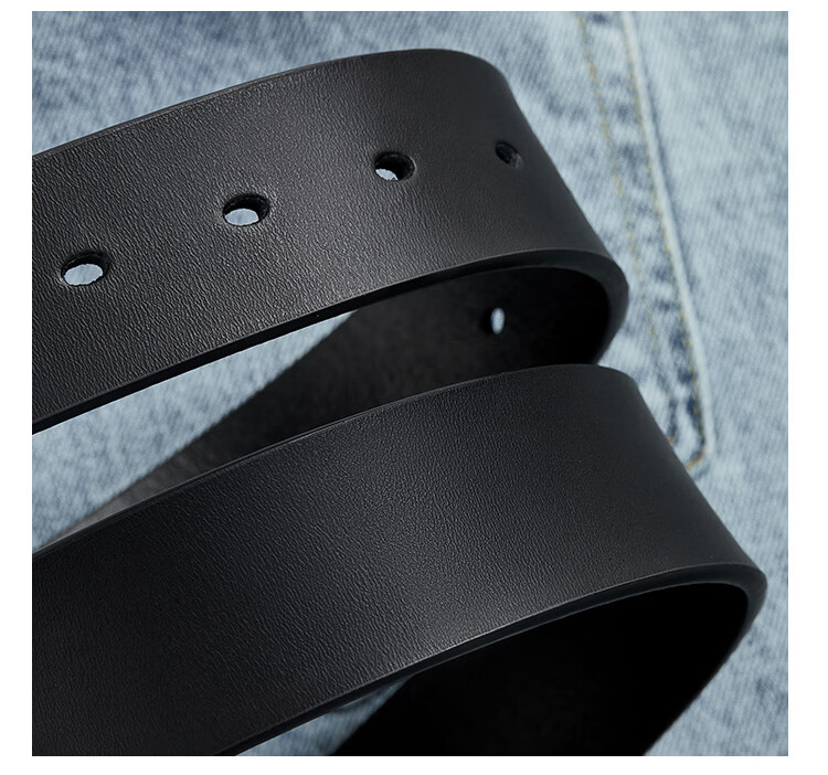 BOSTANTEN Minimalist Korean Style Men's Casual Leather Belt with Pin Buckle, Trendy and Versatile Waistband for Men, Perfect Birthday Gift for Boyfriend 7