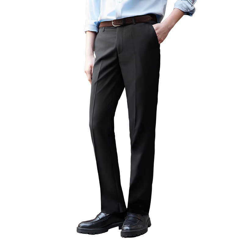 Hodo Non-Iron Draped Men's Casual Comfortable Stretch Trousers Easy Care Father's Day Gift