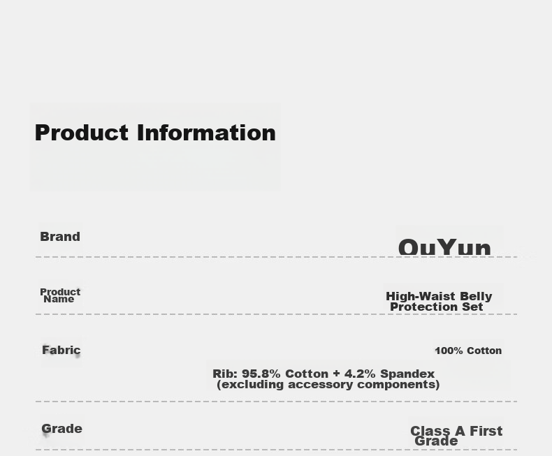 OUYUN Baby And Children's Pajamas, Spring And Autumn, for Boys And Girls, Pure Cotton, High-Waist Belly Protection, Warm Set, Hamster Bun, Size 73 30