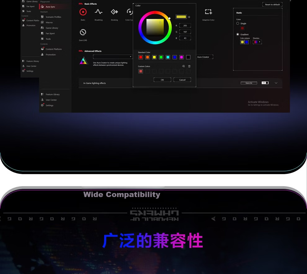 ASUS ROG Ryujin IV 360 ARGB LCD Standard Edition All-in-One Liquid Cooler 5.08-inch Screen Pre-installed Fans Q-Connector Support 12