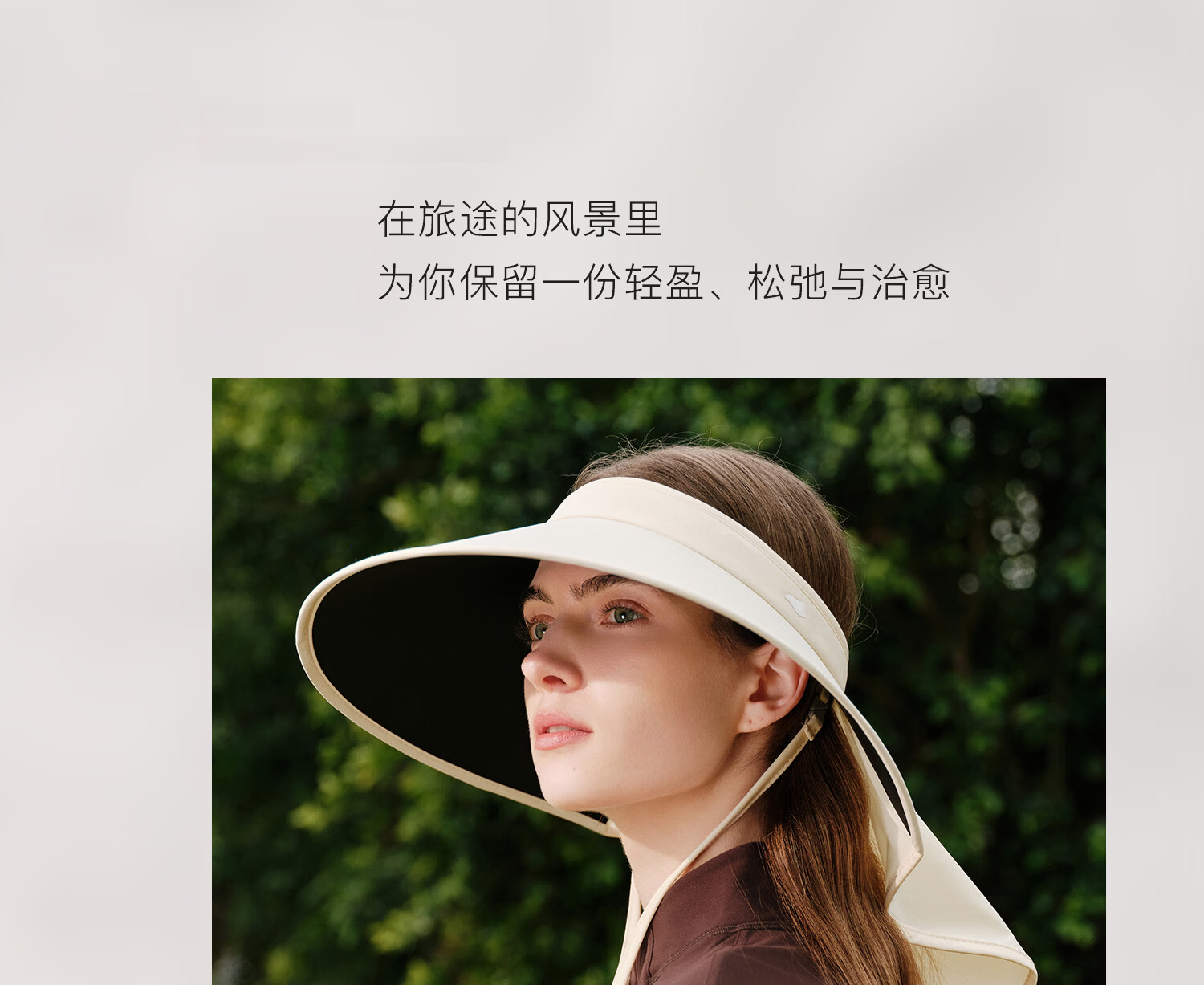 FANCET Women's Summer Wide Brim Face and Neck Cover Sun Hat UV Protection Black Coated Heat Insulation Open Top Sunshade Hat 26