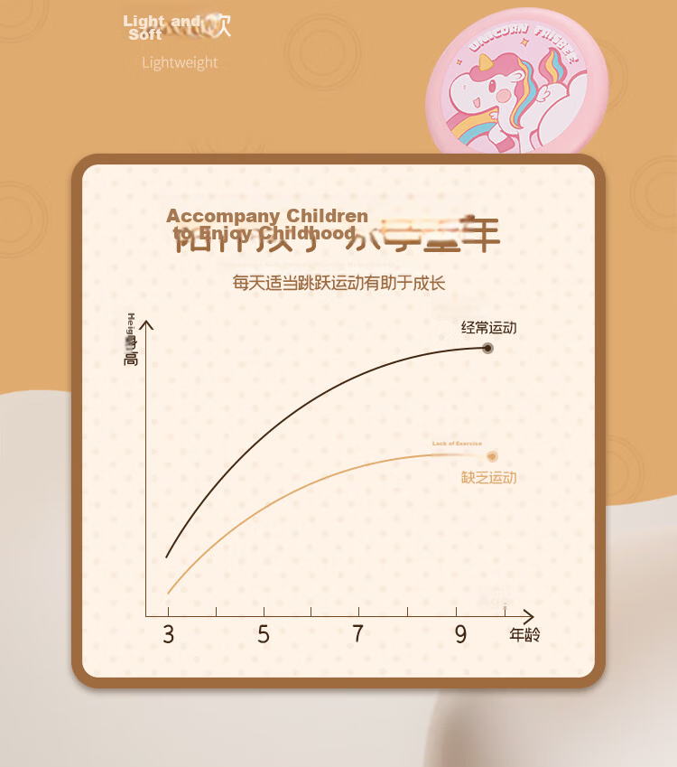 AoZhiJia Children's Toy Height Measurement Trainer, Counting Bouncy Jumping Height Growth Promoter with Voice Broadcast, Birthday Gift 4