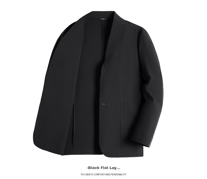 Hengyuanxiang Men's Summer Sunscreen Business Formal Suit Ice Silk Casual Jacket Father's Day Gift 12