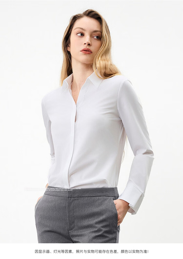 G2000 Modal Stretch Women's Business Commuter Long Sleeve Shirt 2026 Spring Summer Mall Edition 14