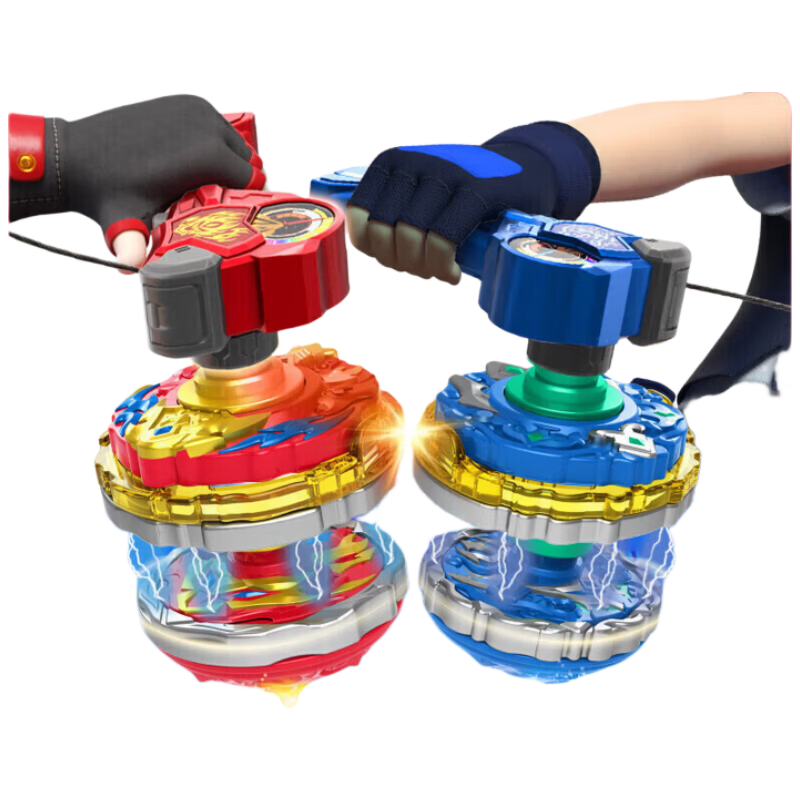 MAILE KID Alloy Gyro Battle Disk Combat Set Children's Toy Explosive Armor Attack Type Strong Offensive Launchable