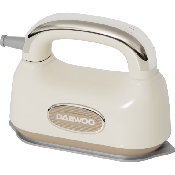 DAEWOO High Cost-Performance Handheld Garment Steamer Portable Steam Iron Dual-Core Pressurized Mini Travel Sterilizing Iron HI-045 White
